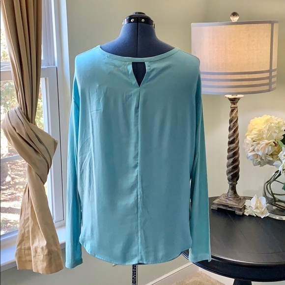 Old Navy Mixed Media Top NWT Size L - Picture 2 of 6